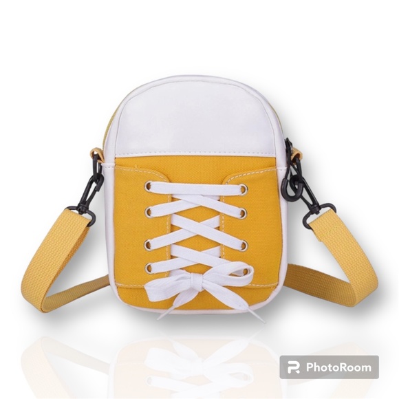 Women Canvas Bag Fashion Creative Personality Shoes Shape Shoulder Crossbody Bag - Picture 6 of 6